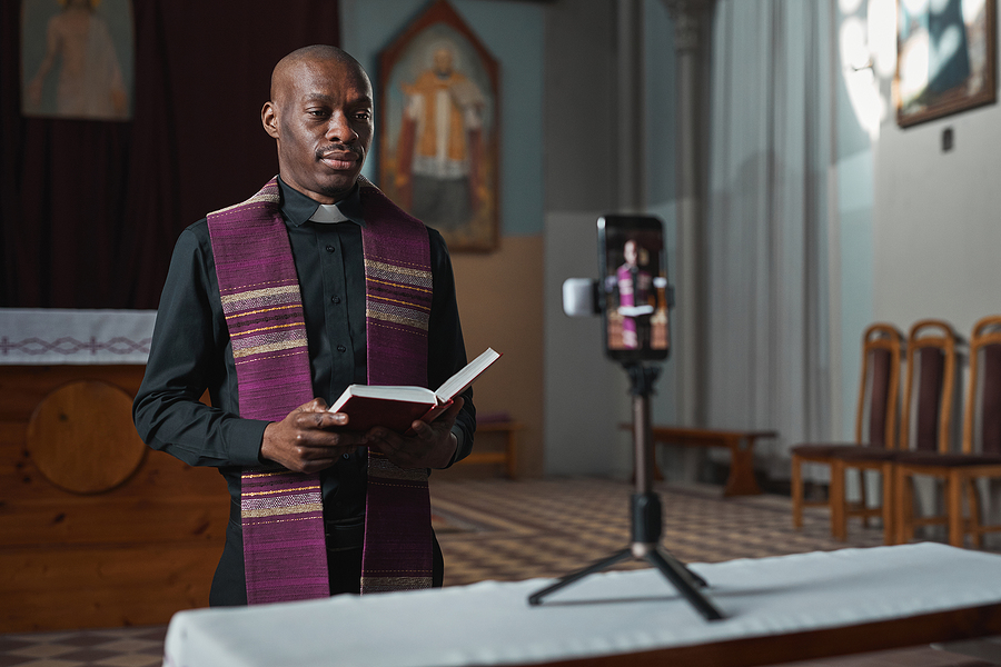 pastor embraces technology